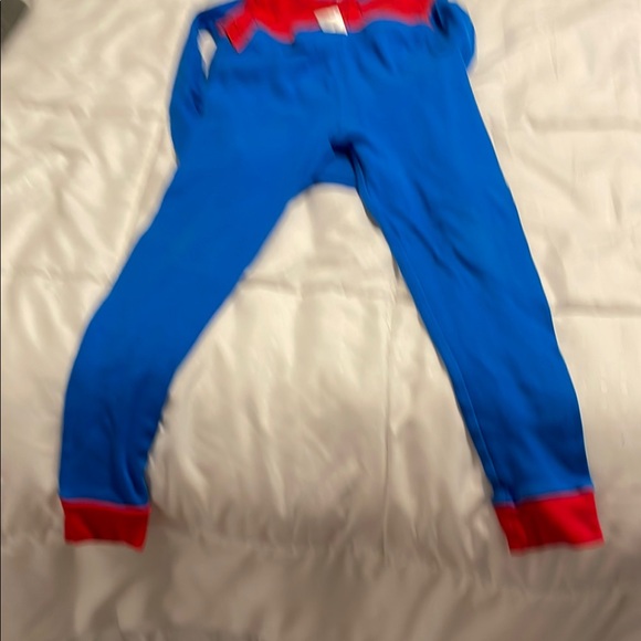 Marvel Blue and Red Pajama Set with Spider Emblem - Picture 3 of 3